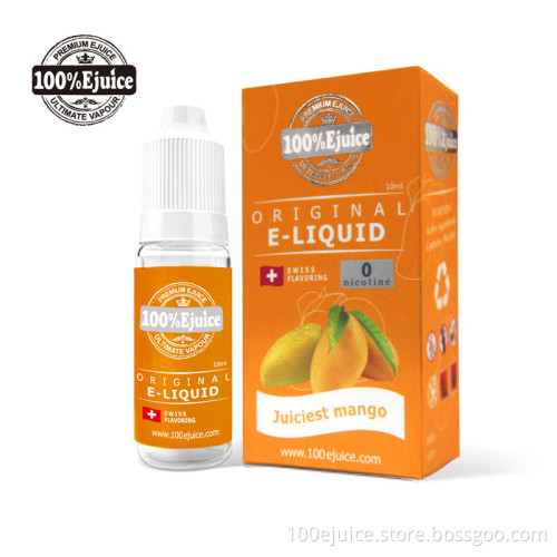 Dust Free Enviroment E Liquid for E Cigarette with Kiwi Power Flavor (10ml 30ml)
